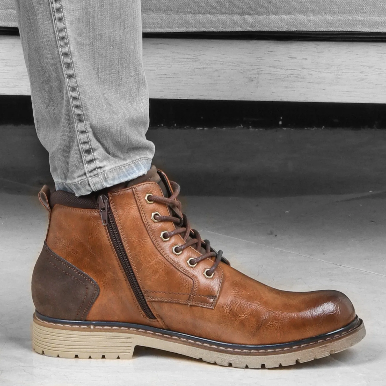 2022 New Men&#39;s Winter Shoes Warm Comfortable Non-Slip Men Winter Boots