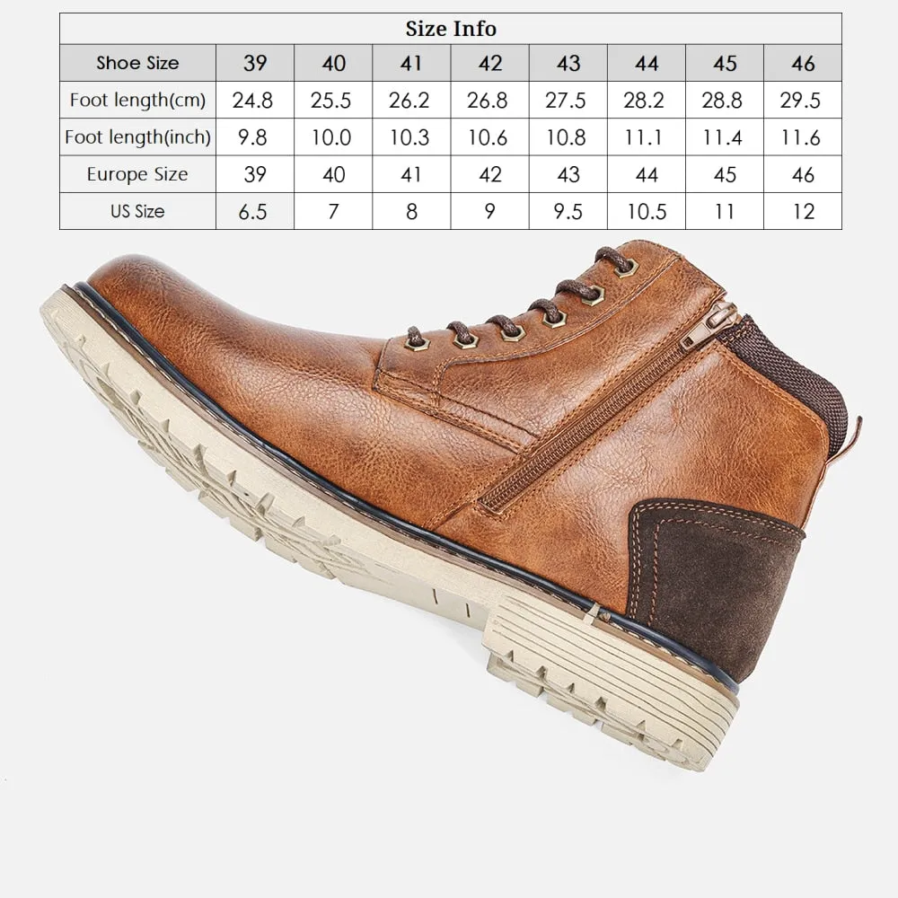 2022 New Men&#39;s Winter Shoes Warm Comfortable Non-Slip Men Winter Boots