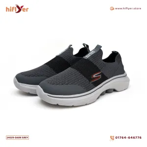 24029 Dark Grey Sports Shoes For men