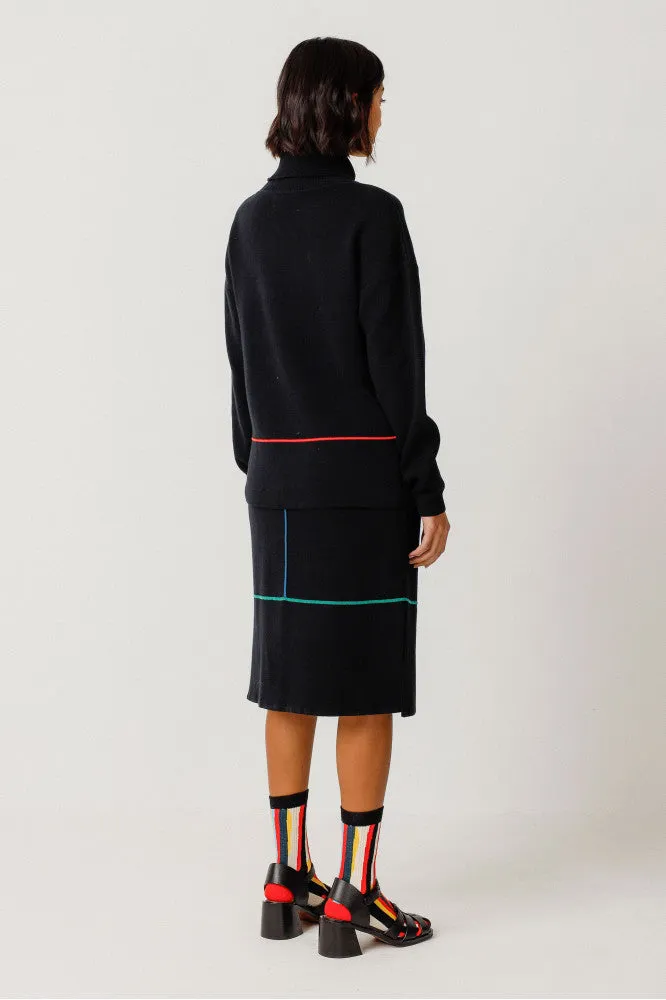 ALODI Sweater black | SKFK