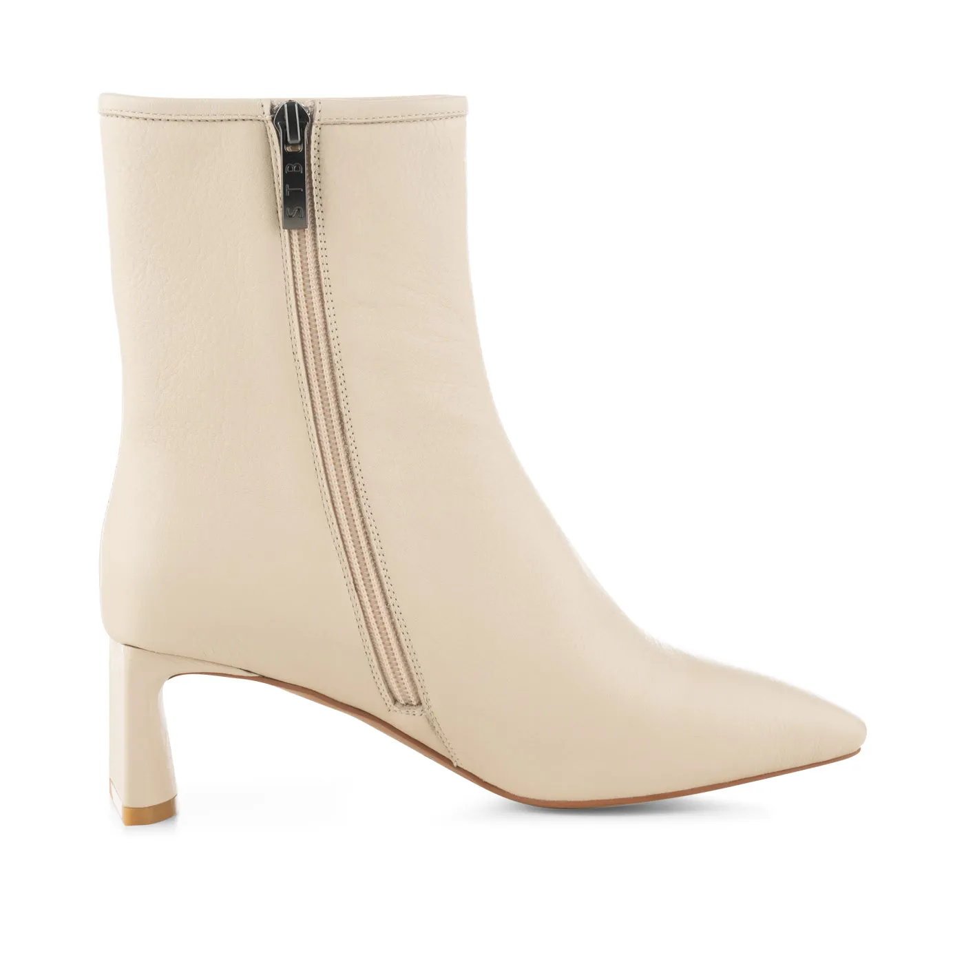 Arlo bootie leather - OFF WHITE