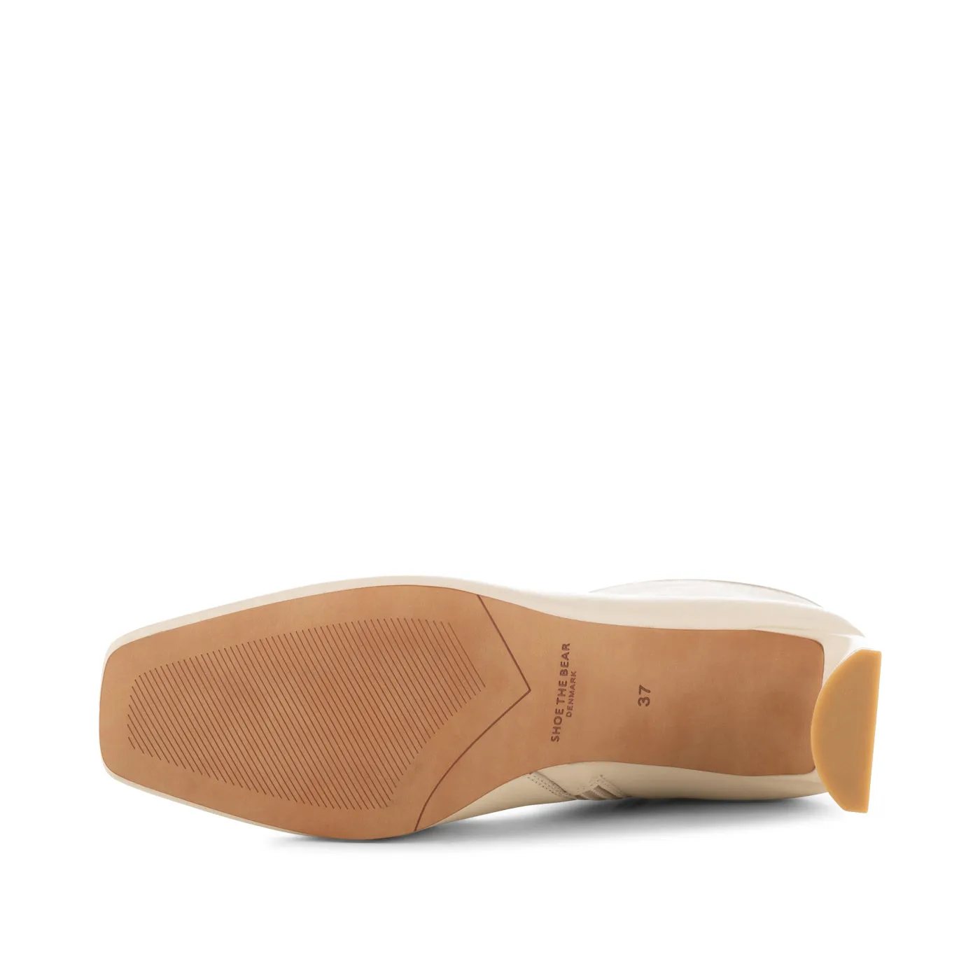 Arlo bootie leather - OFF WHITE
