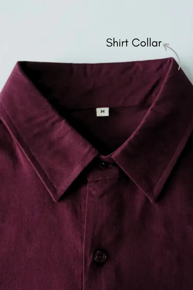 Baby Blue and Maroon Oversized Shirts Combo