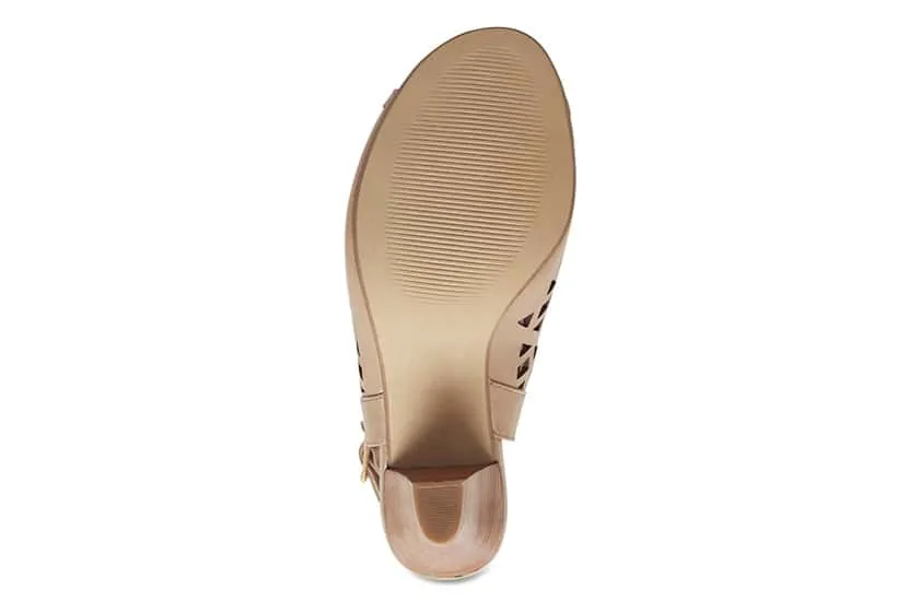 Bandit Heel in Neutral Leather