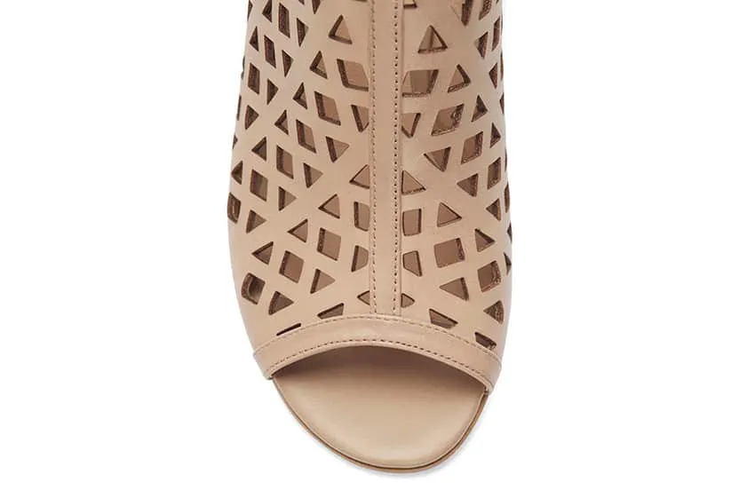 Bandit Heel in Neutral Leather