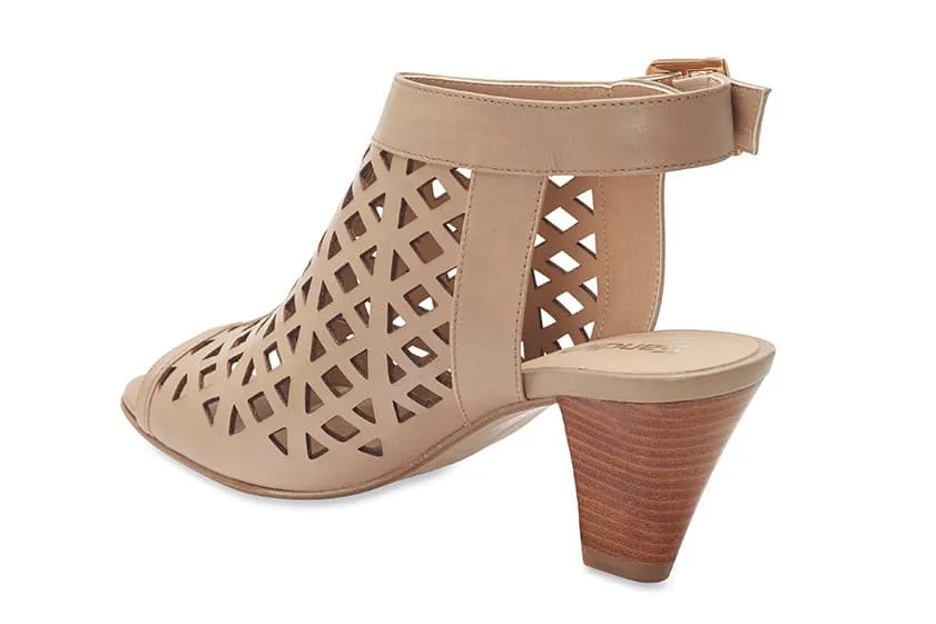 Bandit Heel in Neutral Leather