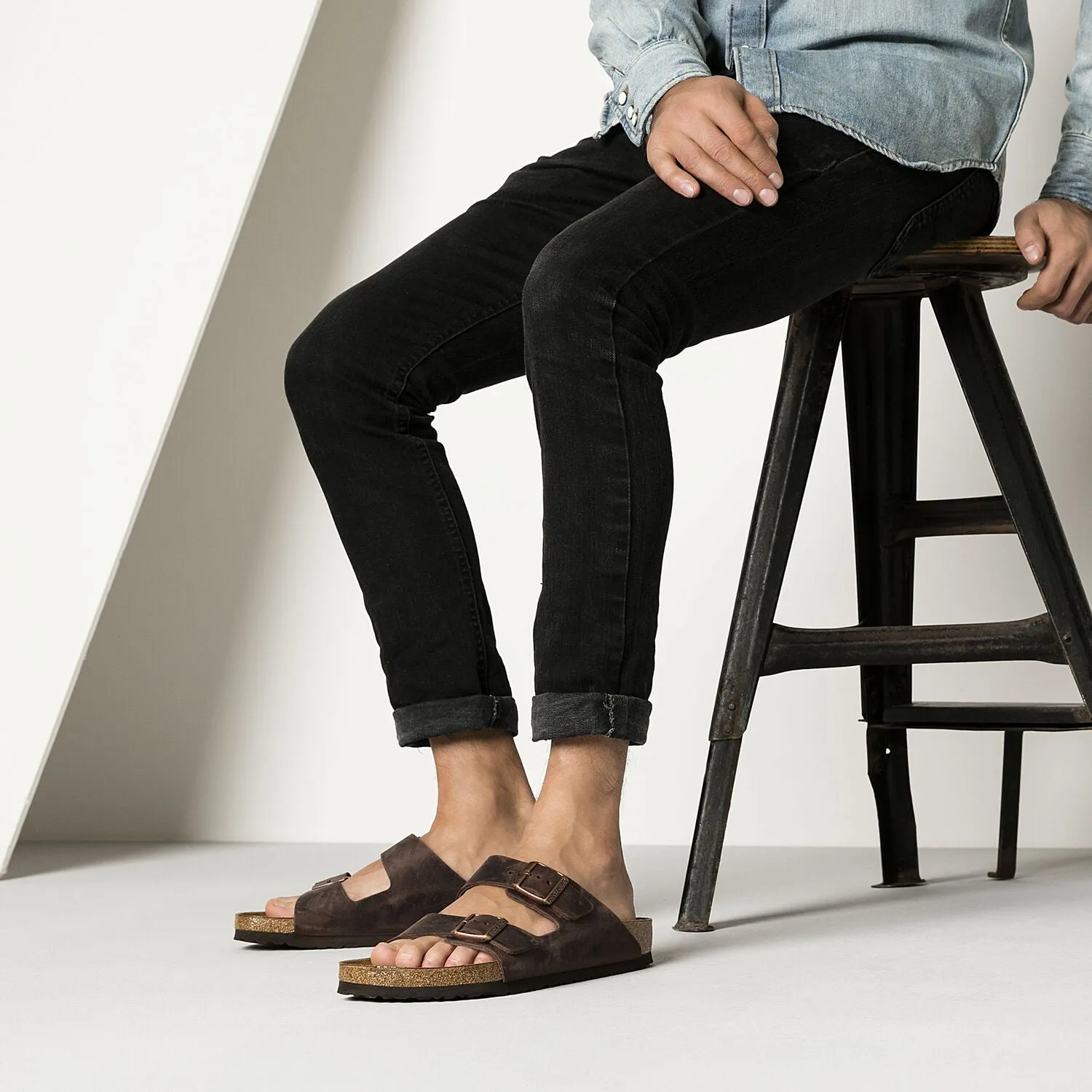 BIRKENSTOCK  Arizona Oiled Leather Regular - Habana