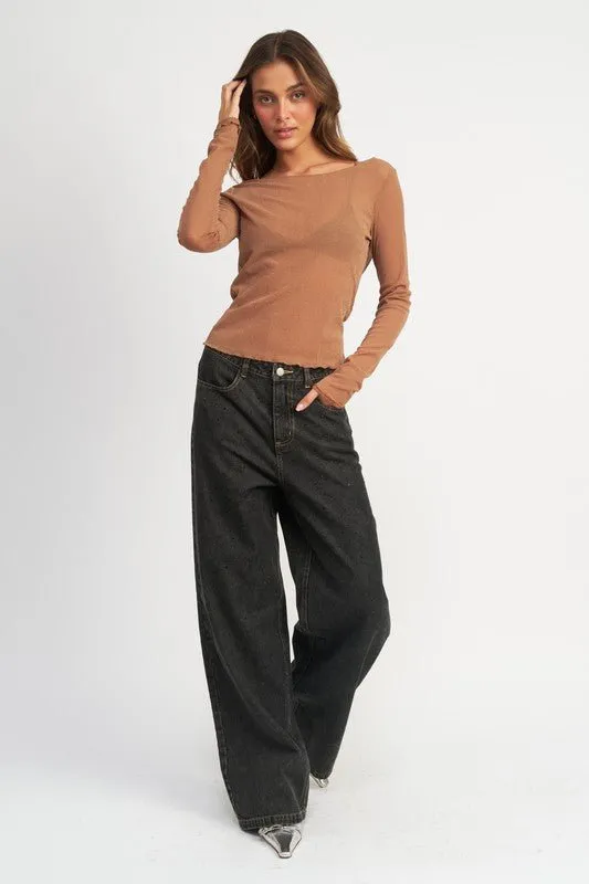 Black Boyfriend Jeans