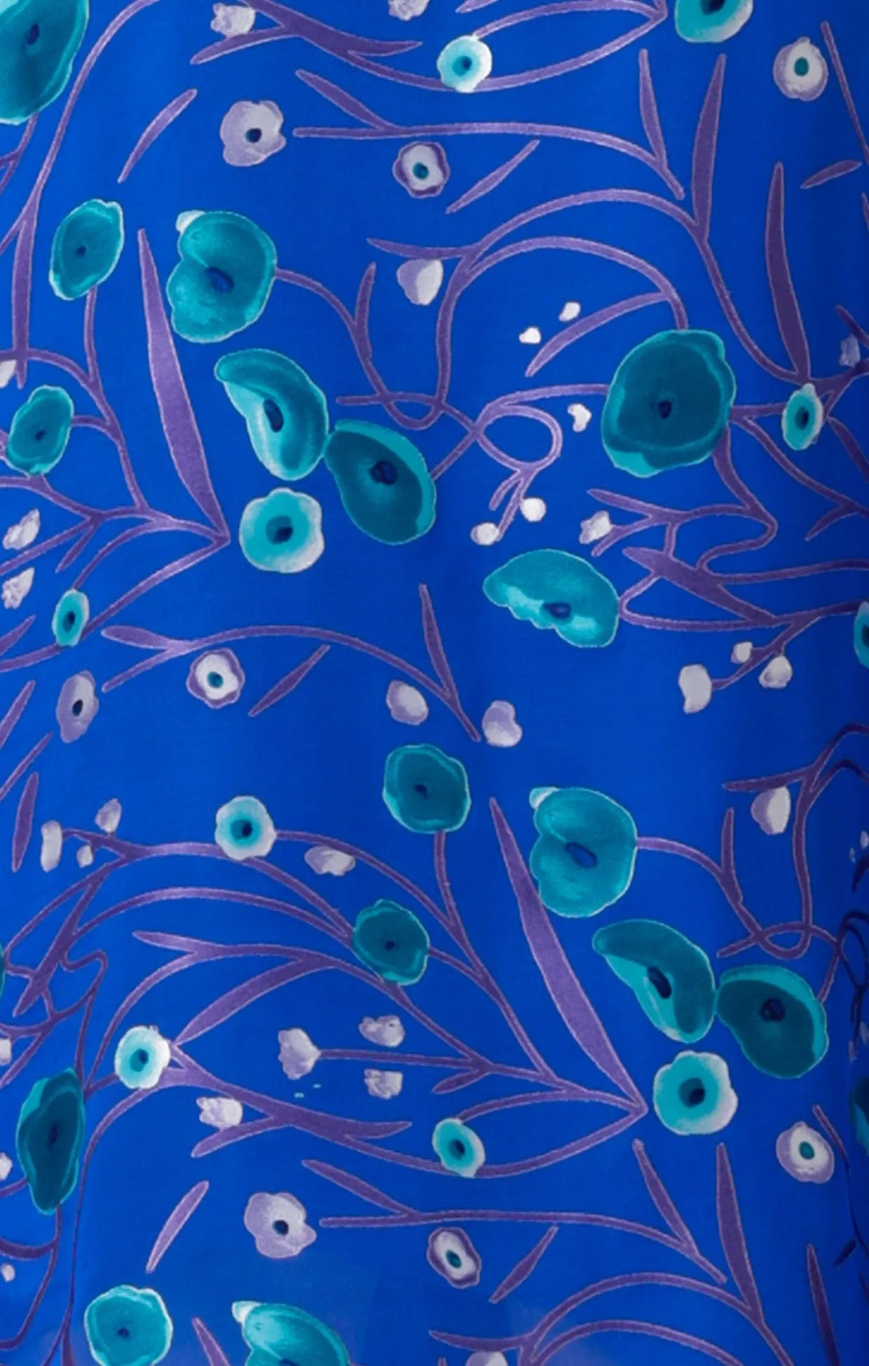 BLUE BIRD BIAS DRESS