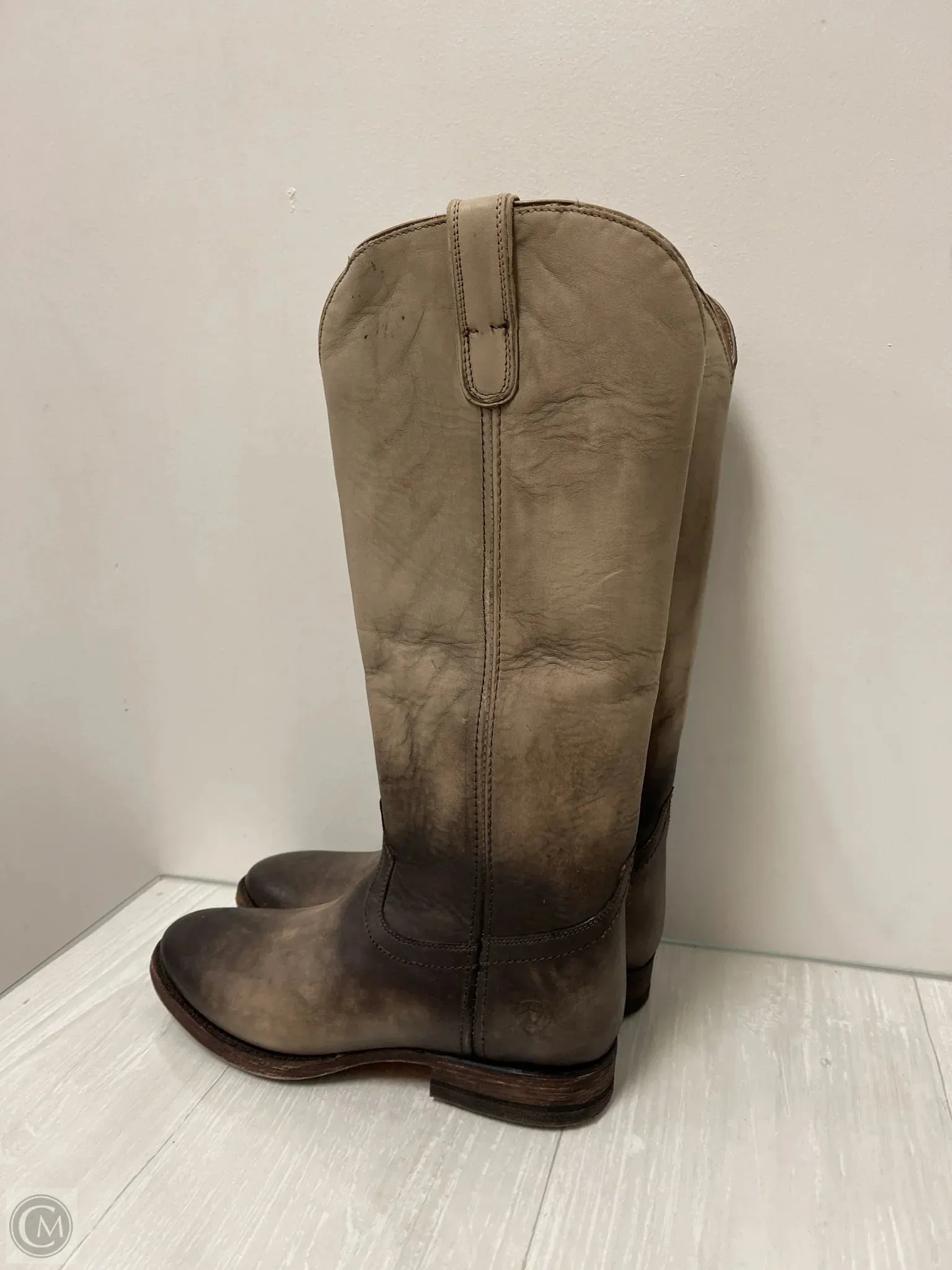 Boots Western By Ariat In Tan, Size: 7.5