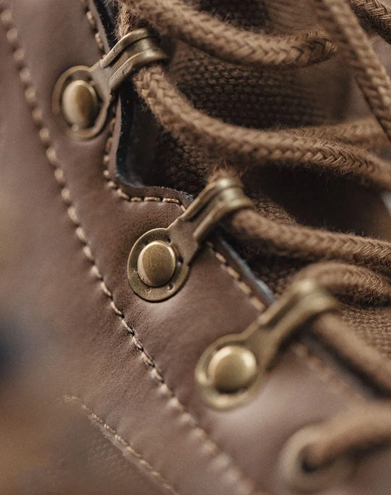 British Style Retro Hardcore Military Men's Combat Boot