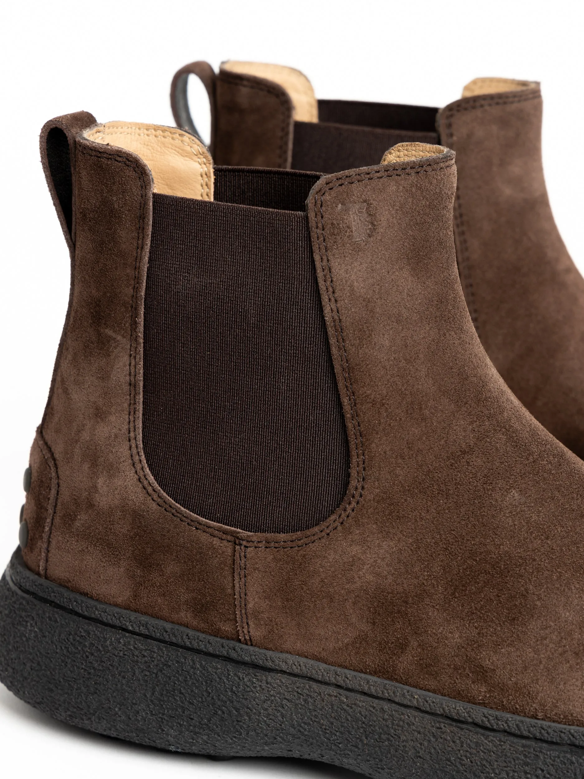 Brown W.G. Suede Chelsea Boots