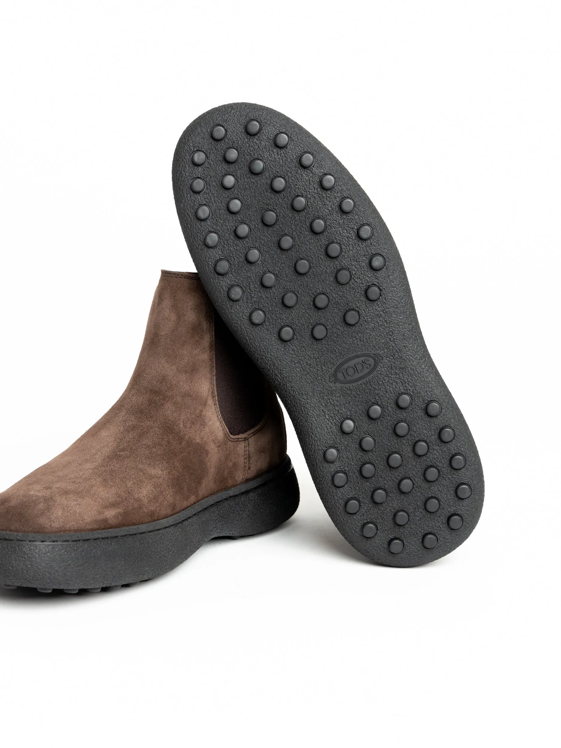 Brown W.G. Suede Chelsea Boots
