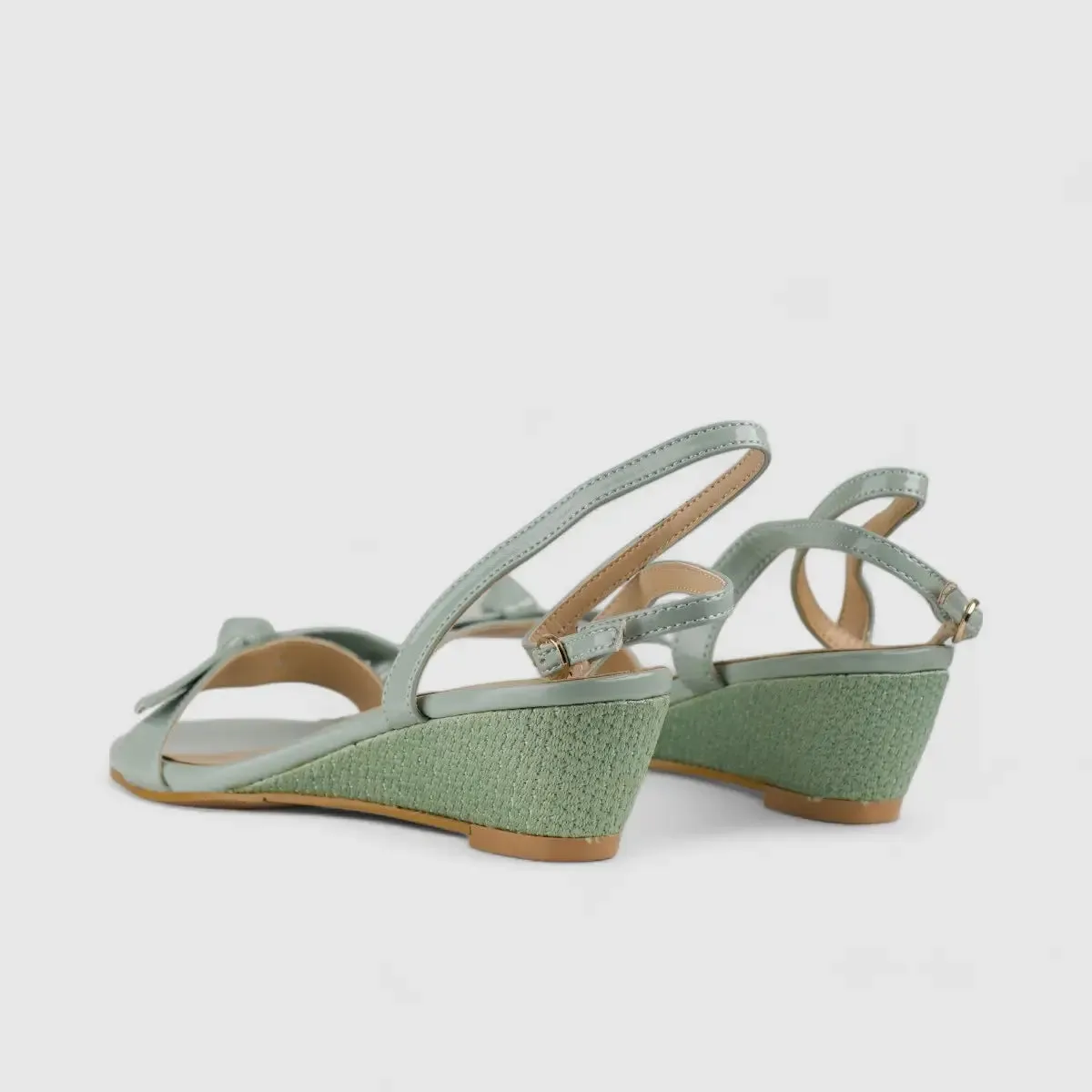 Bulbul Wedge Sandal Green CAR5013