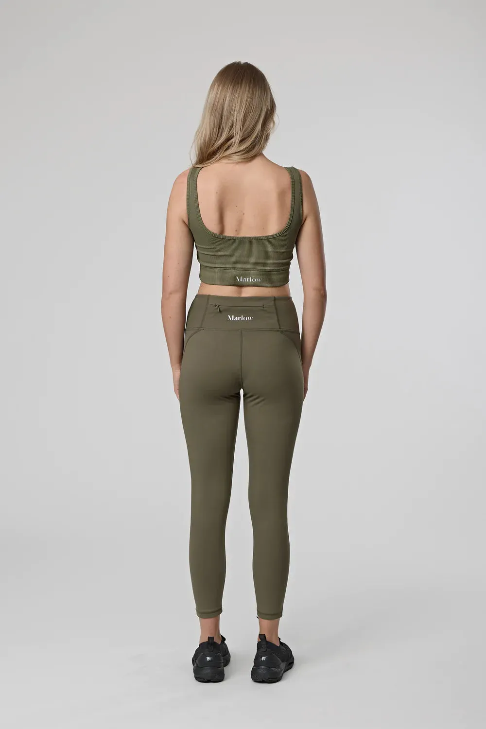 Charge 7/8 Leggings - Olive