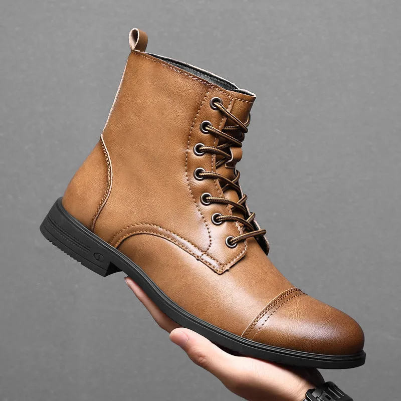 Claude | Authentic Leather Ankle Boots