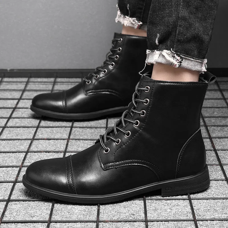 Claude | Authentic Leather Ankle Boots
