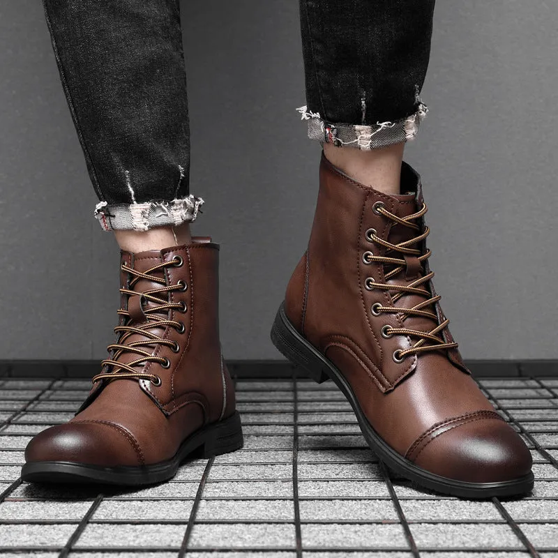 Claude | Authentic Leather Ankle Boots