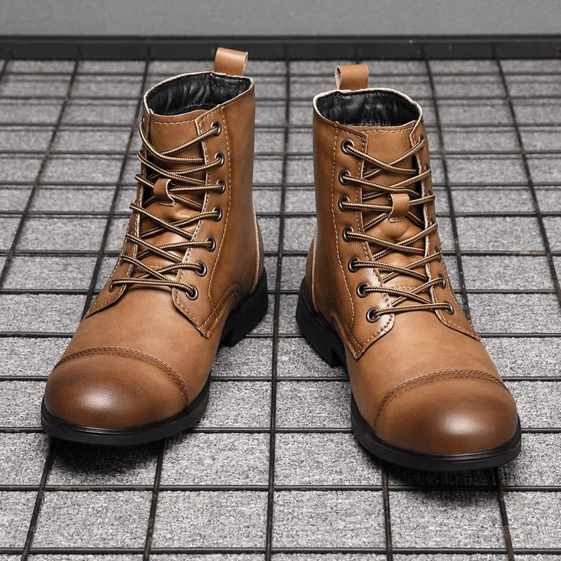 Claude | Authentic Leather Ankle Boots