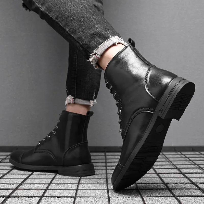 Claude | Authentic Leather Ankle Boots