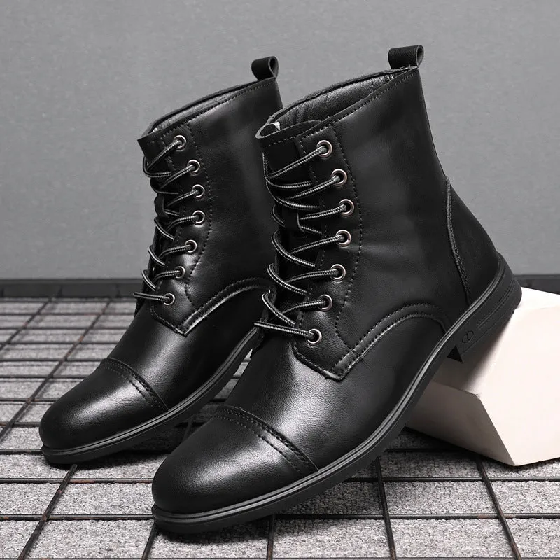 Claude | Authentic Leather Ankle Boots