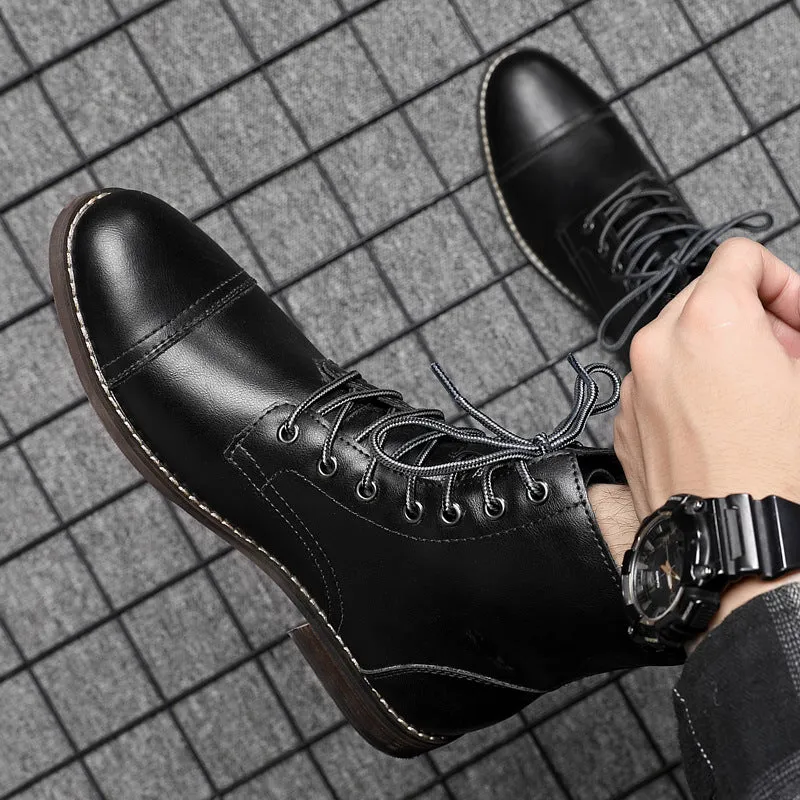 Claude | Authentic Leather Ankle Boots