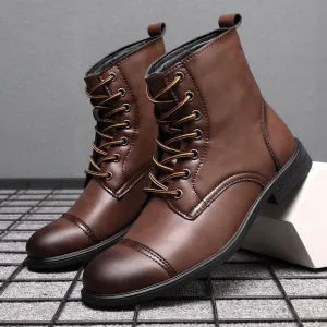 Claude | Authentic Leather Ankle Boots