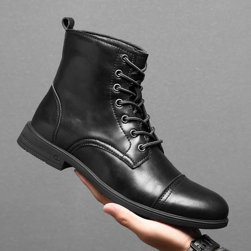 Claude | Authentic Leather Ankle Boots