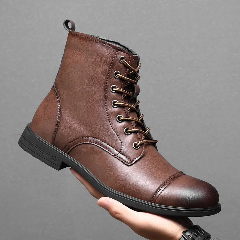 Claude | Authentic Leather Ankle Boots