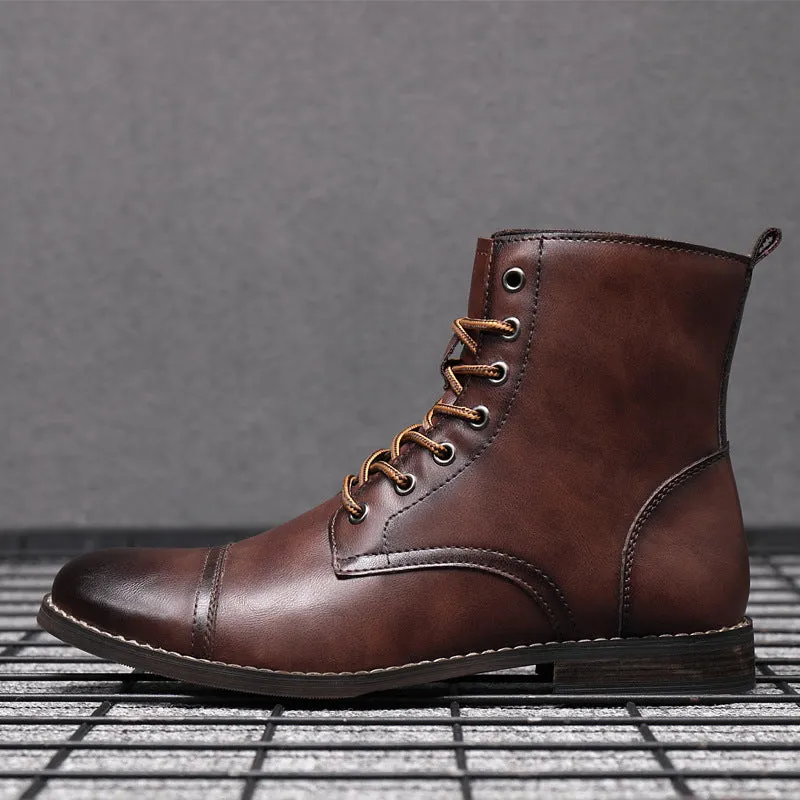 Claude | Authentic Leather Ankle Boots