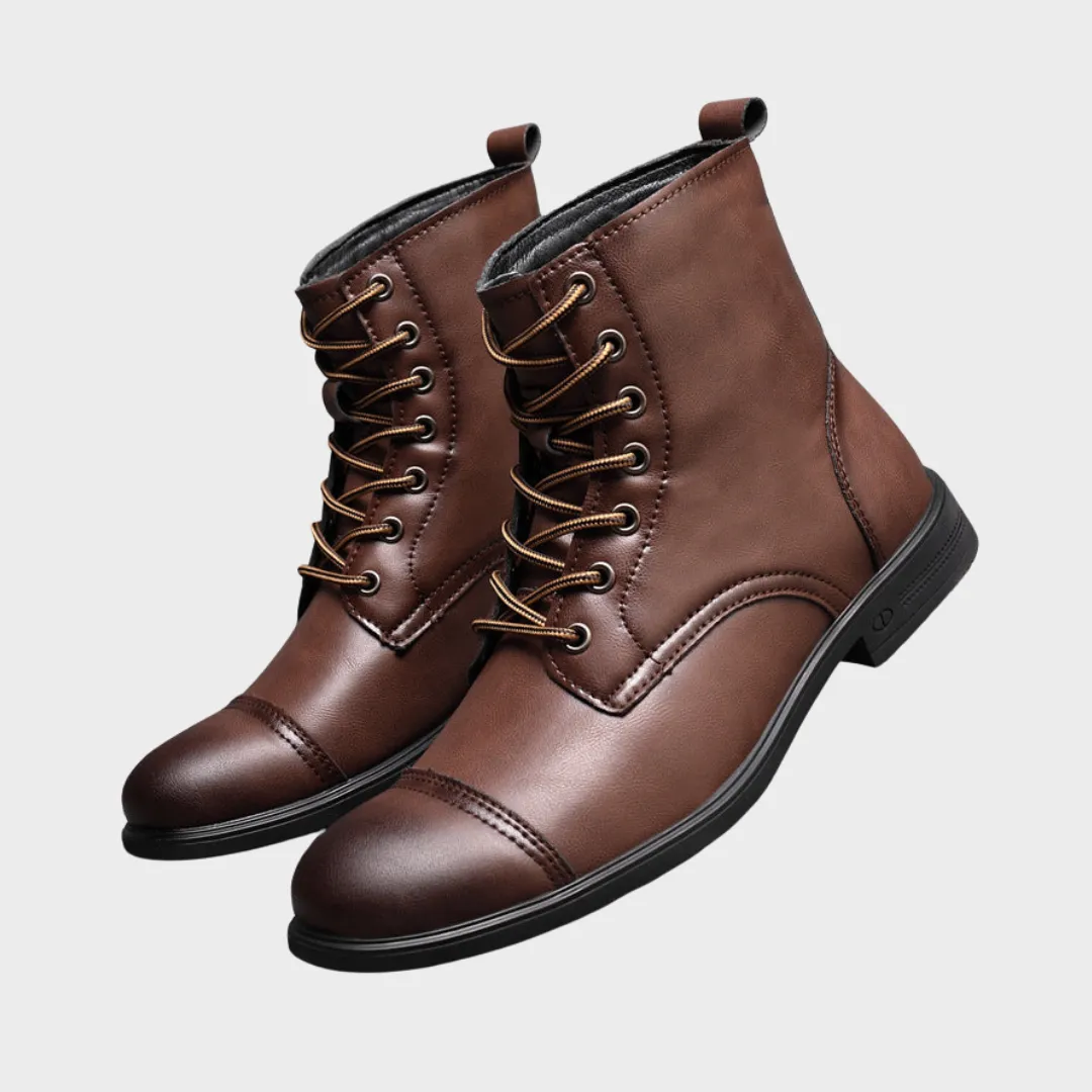 Claude | Authentic Leather Ankle Boots