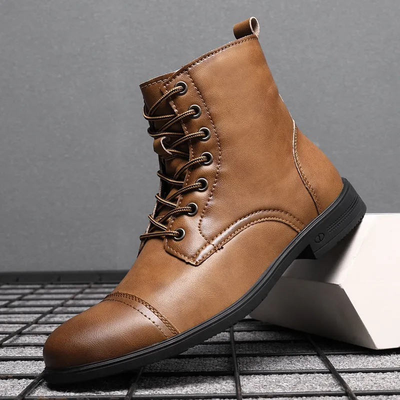 Claude | Authentic Leather Ankle Boots