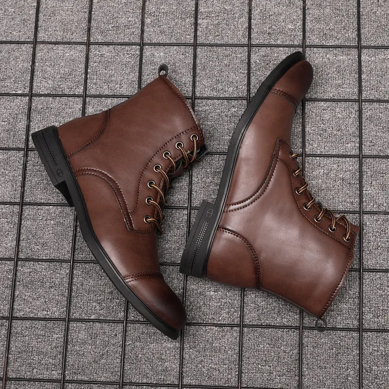 Claude | Authentic Leather Ankle Boots