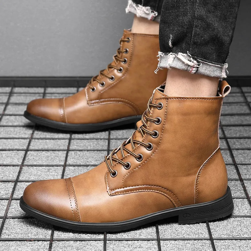 Claude | Authentic Leather Ankle Boots
