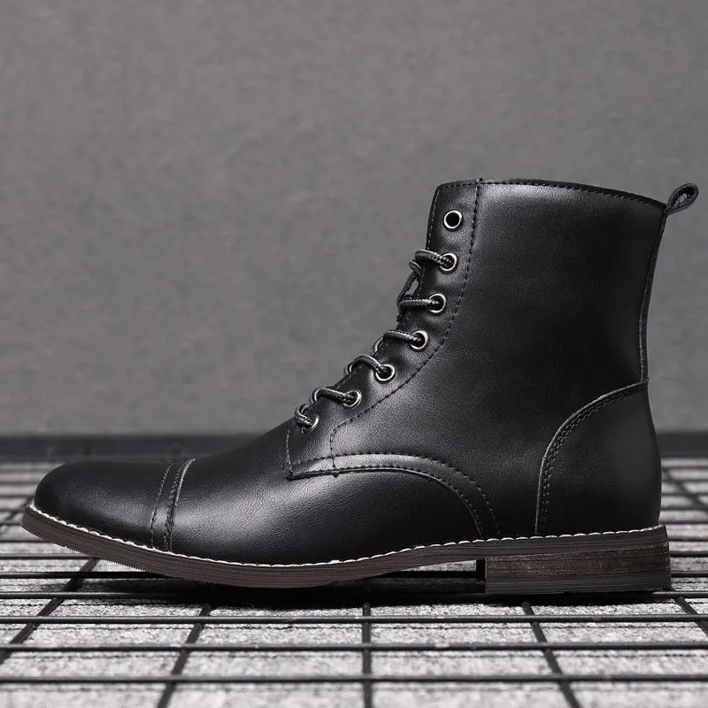 Claude | Authentic Leather Ankle Boots