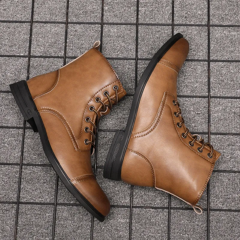 Claude | Authentic Leather Ankle Boots