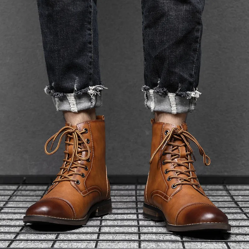 Claude | Authentic Leather Ankle Boots