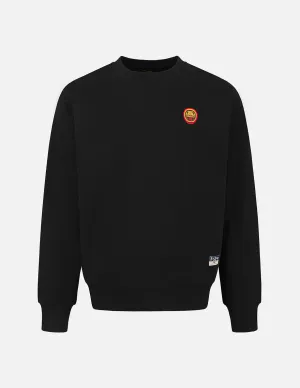 Daruma and Logo Embroidery Relax Fit Sweatshirt