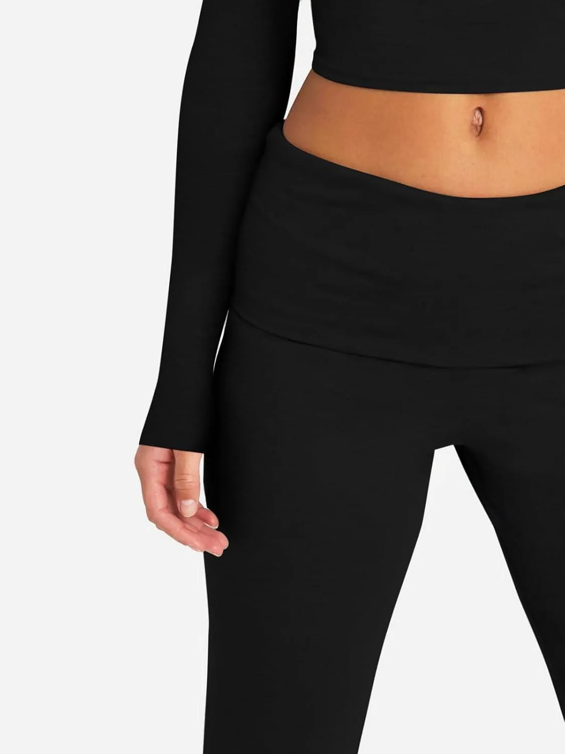 Elevate Your Style Cropped Long Sleeve Set