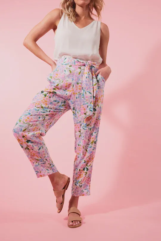 Flora Pant - Salt Hydrangea