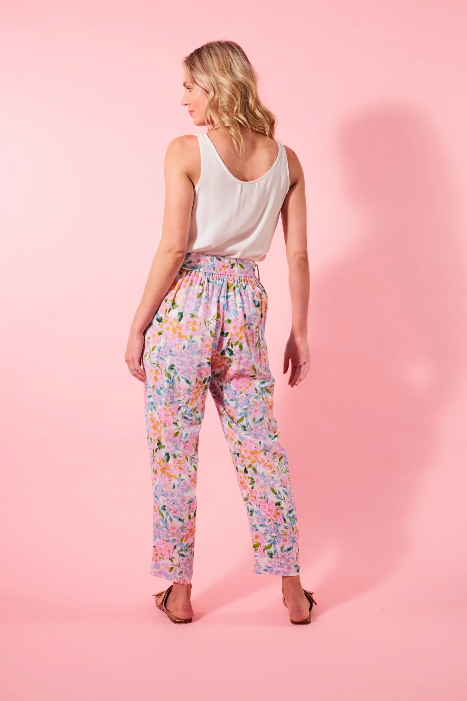 Flora Pant - Salt Hydrangea