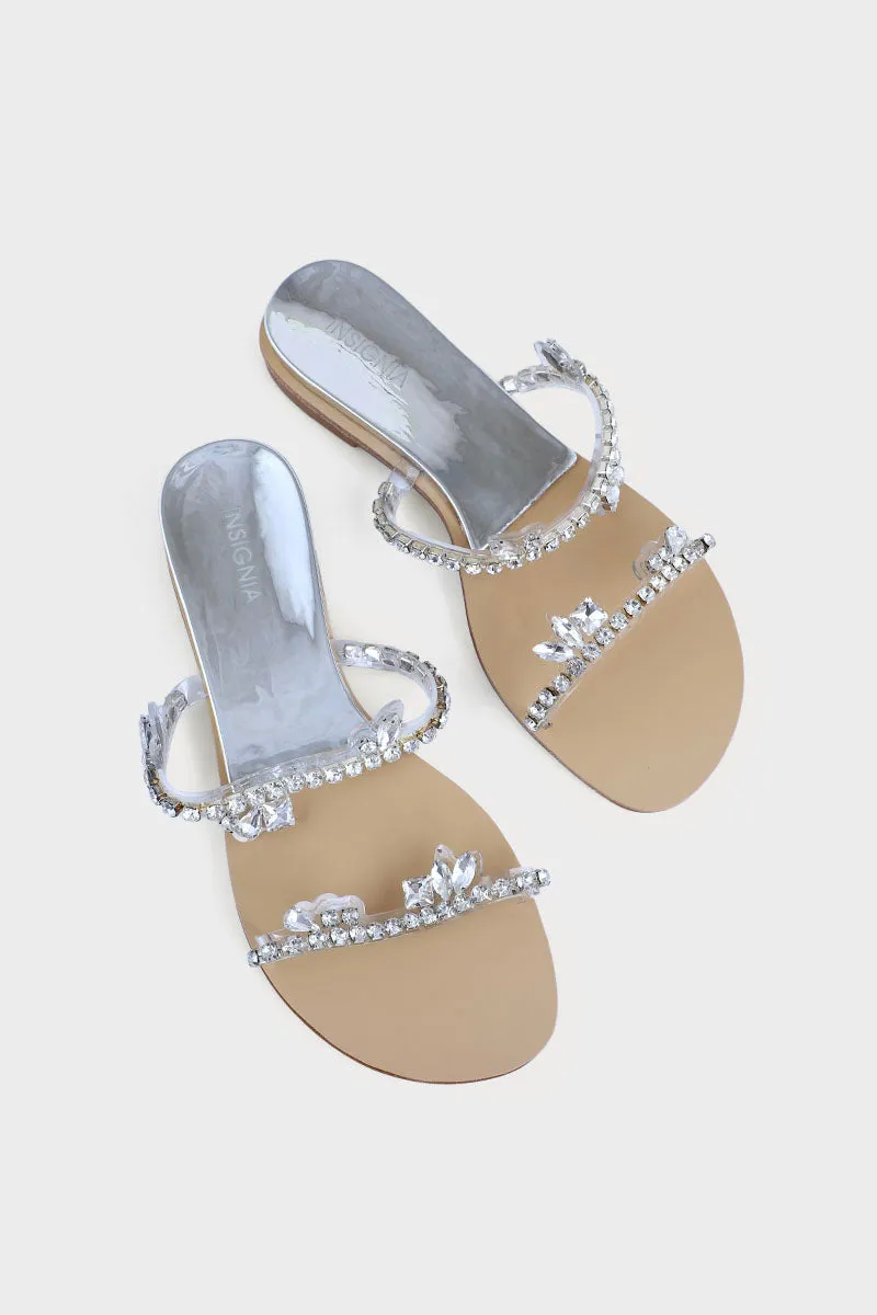 Formal Slip On I38638-Silver