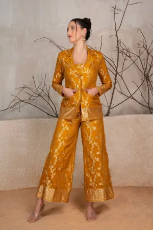 Golden Bloom Co-Ord Set