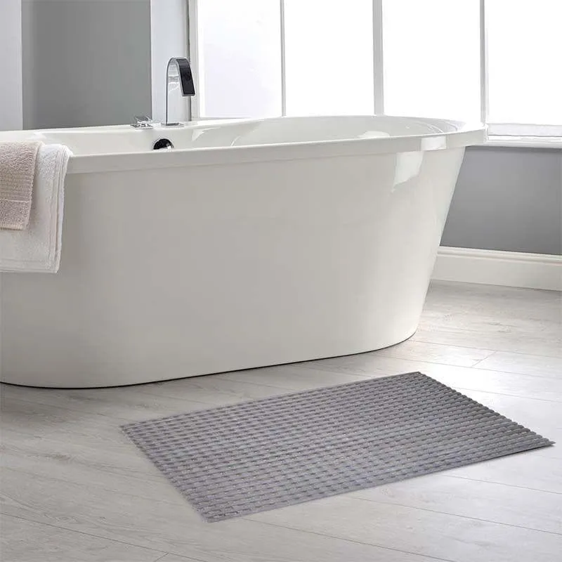 Grey Anti Slip Shower Mat