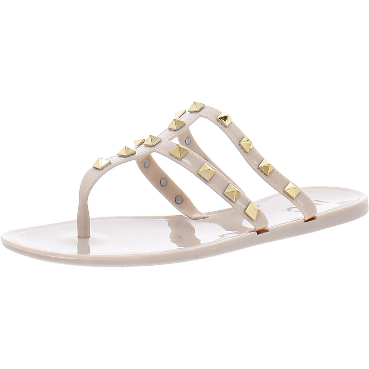 INC Womens Ellie Patent Flip-Flop Thong Sandals