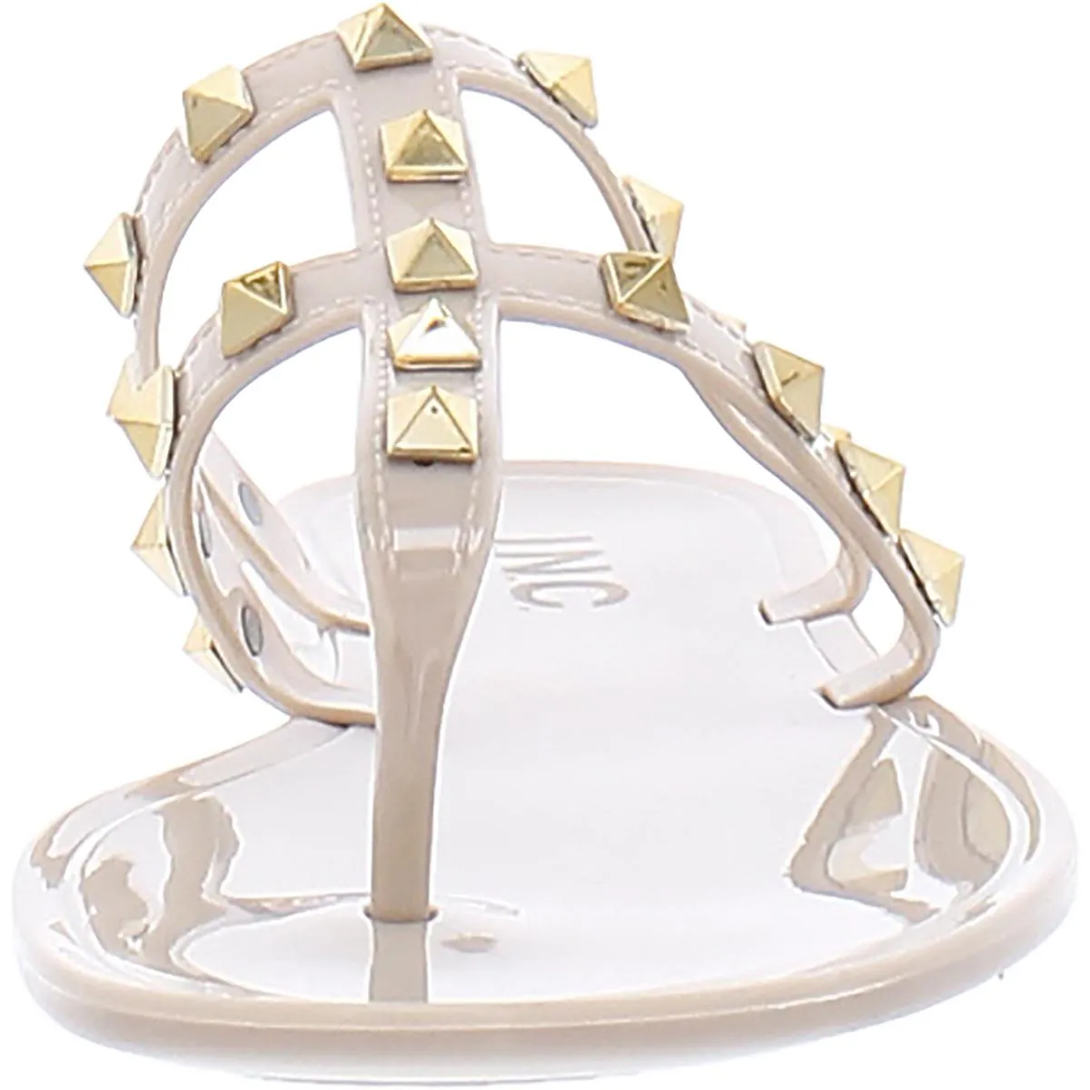INC Womens Ellie Patent Flip-Flop Thong Sandals