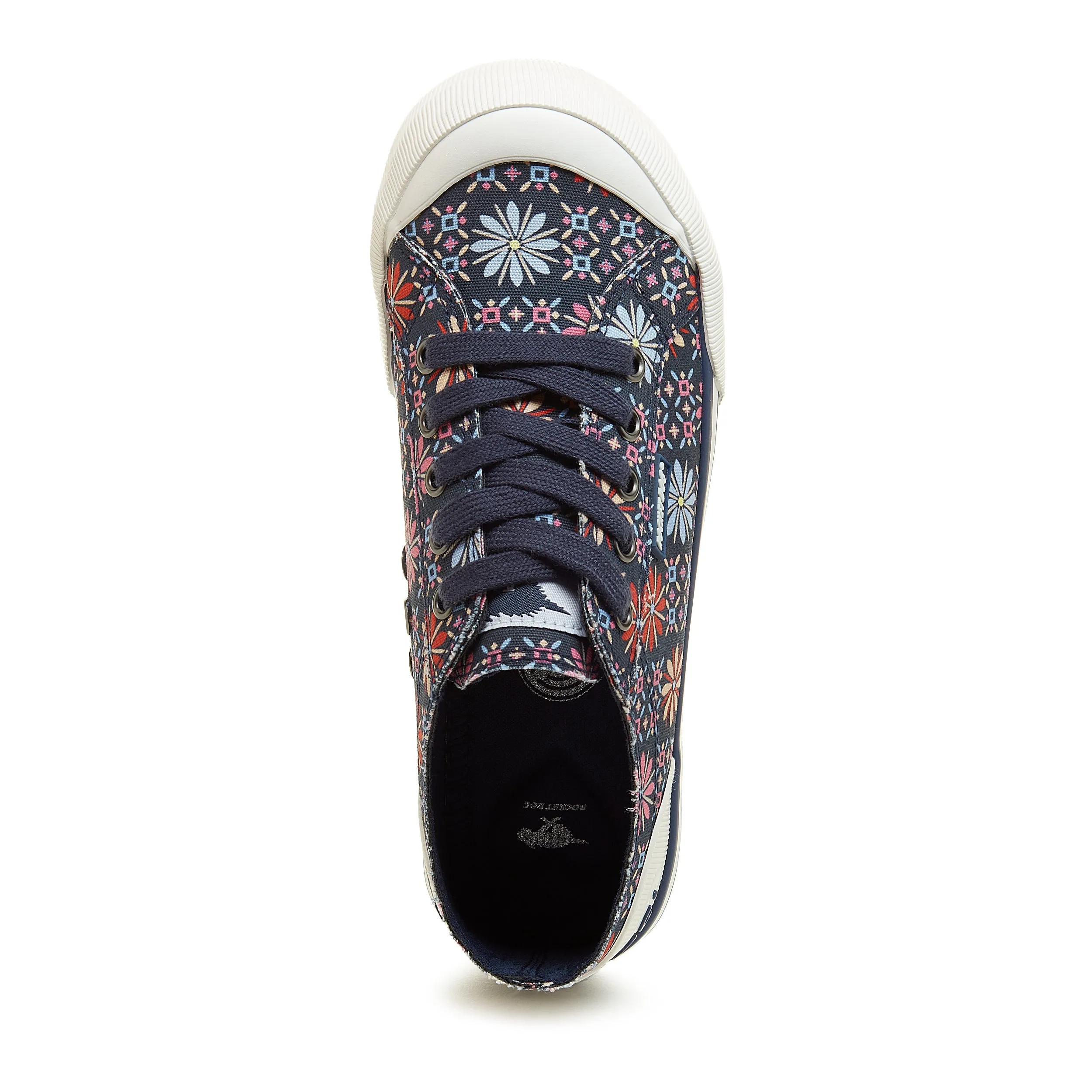 Jazzin Recycled Cotton Navy Trainers