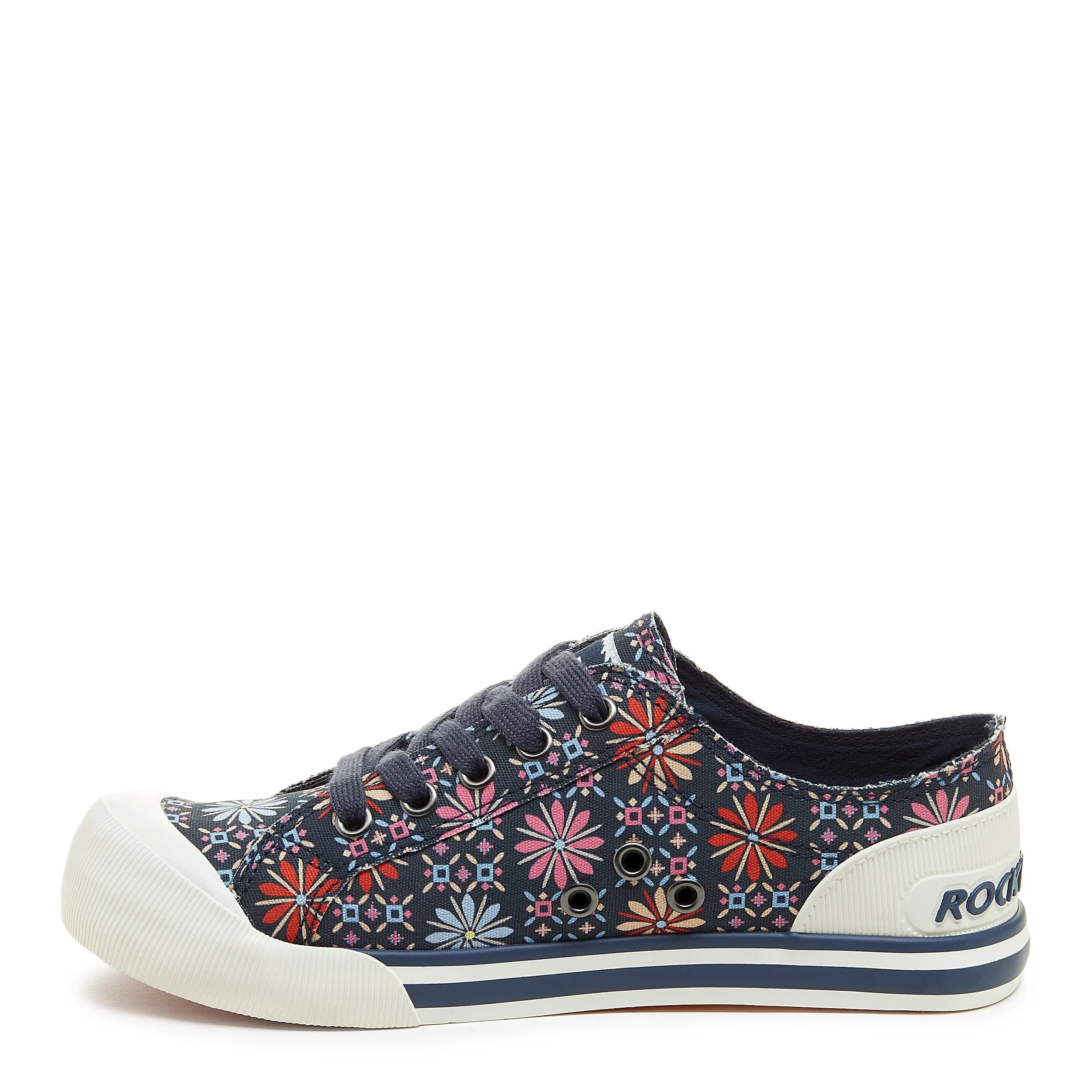 Jazzin Recycled Cotton Navy Trainers