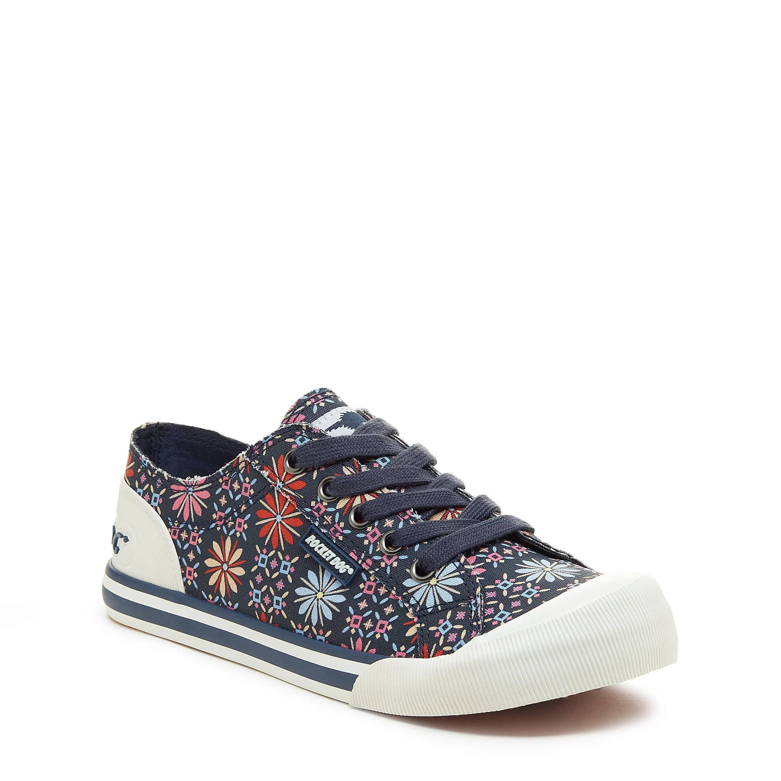 Jazzin Recycled Cotton Navy Trainers