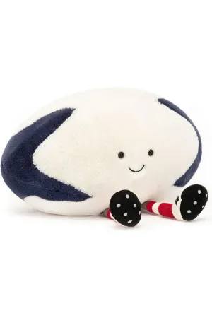 JellyCat Amuseable Sports Rugby Ball AS2R